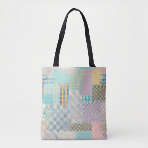 Bolsa Tote Abstrato sem soldadura com imitação de uma arma