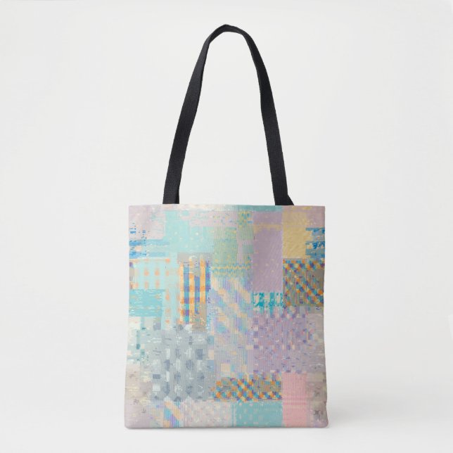 Bolsa Tote Abstrato sem soldadura com imitação de uma arma (Frente)
