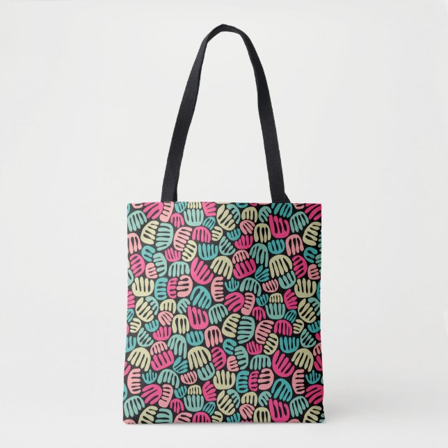 Bolsa Tote Abstrato Shapes 301122 - Cores 01 (Frente)