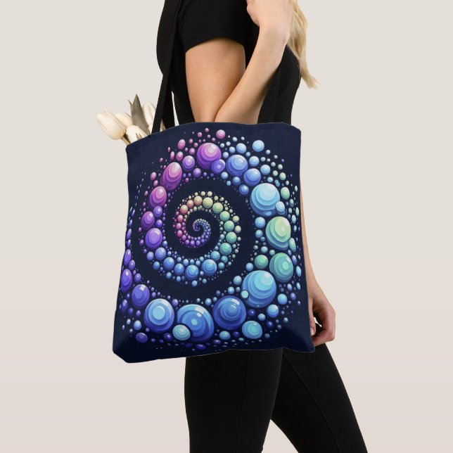 Bolsa Tote Abstrato Spiral (Close Up)