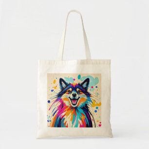 Bolsa Tote Abstrato urso uma bela e engraçada arte animal fel