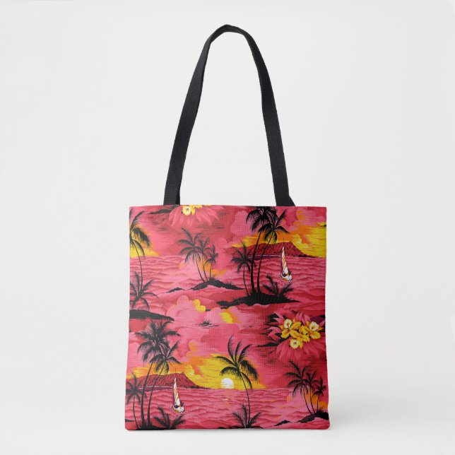 Bolsa Tote Abstrato Watercolor: Creative Impressão Design. (Frente)