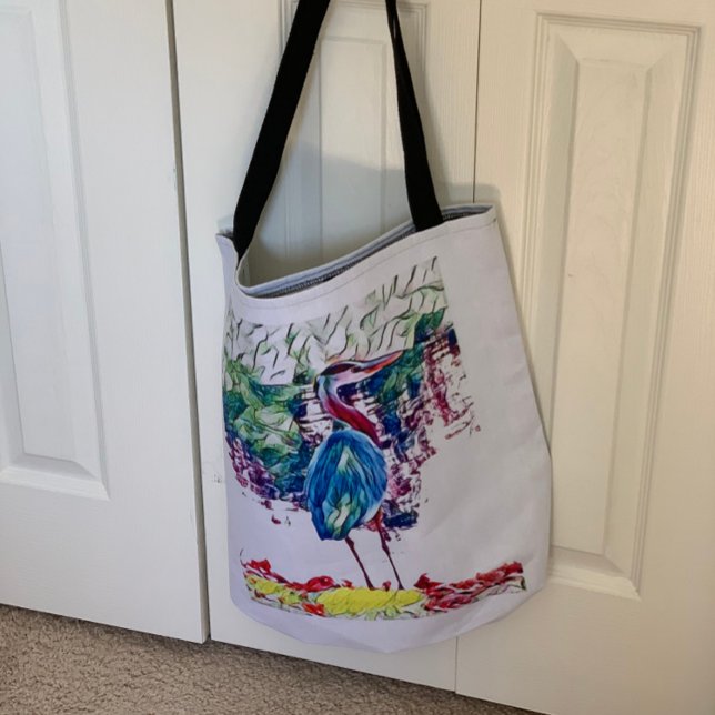 Bolsa Tote Abstrato Wildlife Beach Art Comprando (Criador carregado)