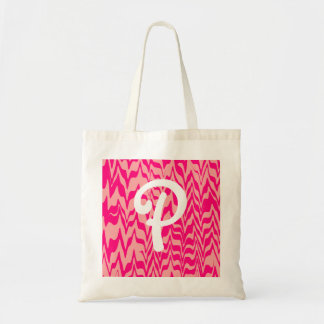 Bolsa Tote Abstrato ZigZag Swirl