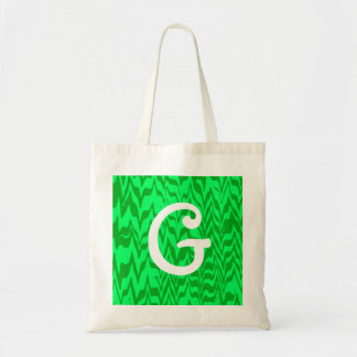 Bolsa Tote Abstrato ZigZag Swirl