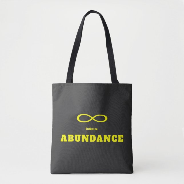 Bolsa Tote Abundância Infinita (Frente)