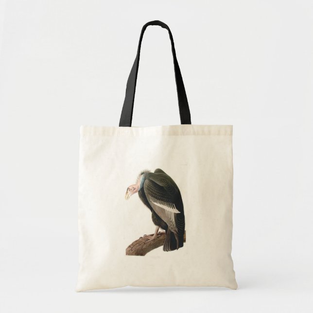Bolsa Tote Abutre da Califórnia (Condor), Audubon Fine Art (Frente)