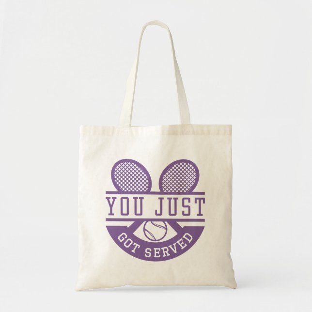 Bolsa Tote Acabou De Ser Servida (Frente)