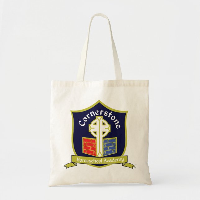 Bolsa Tote Academia Cornerstone Homeschool  (Frente)