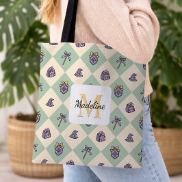 Bolsa Tote Academia de Meninas Livres Personalizada Feiticeir