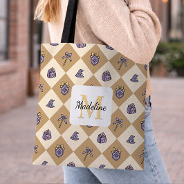 Bolsa Tote Academia de Meninas Livres Personalizadas Bruxo Do