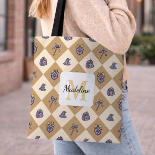 Bolsa Tote Academia de Meninas Livres Personalizadas Bruxo Do