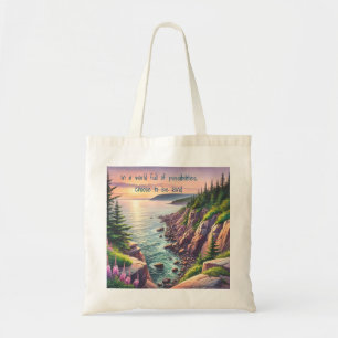 Bolsa Tote Acadia National Park & Quote