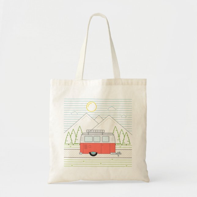 Bolsa Tote Acampamento (Frente)