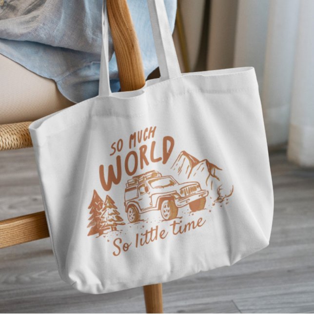Bolsa Tote Acampamento da Adventure Nature Tote Bag (Criador carregado)