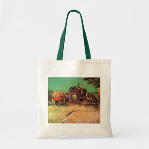 Bolsa Tote Acampamento de Ciganos Caravanas por Vincent van G