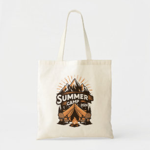 Bolsa Tote Acampamento de Verão 2024 Férias de Acampamento de