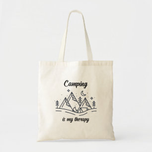 Bolsa Tote Acampamento é minha terapia simples no verão
