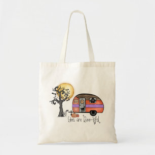 Bolsa Tote Acampamento Halloween   Você É Bonita