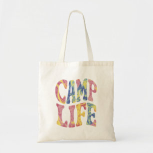Bolsa Tote Acampamento Meninas de Verão Vida de Acampamento T