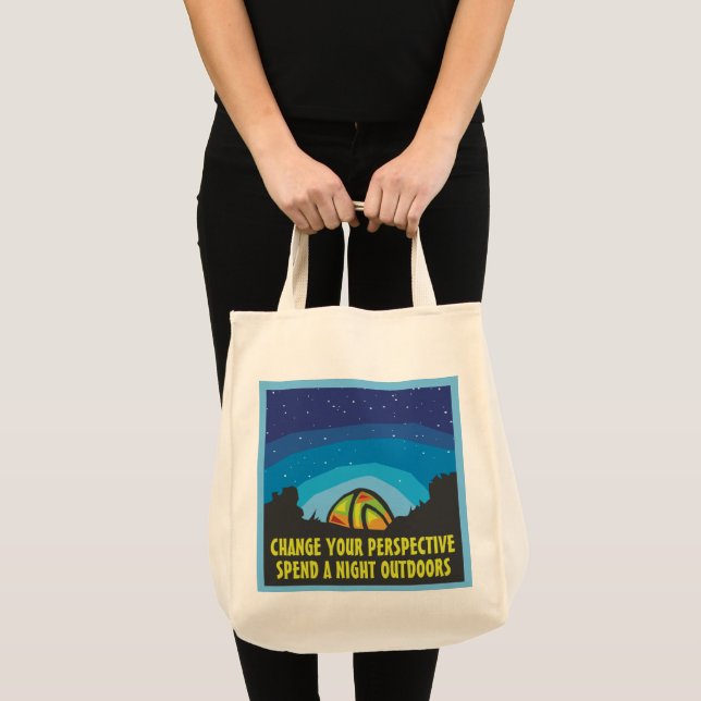 Bolsa Tote Acampamento Tent (Frente (produto))