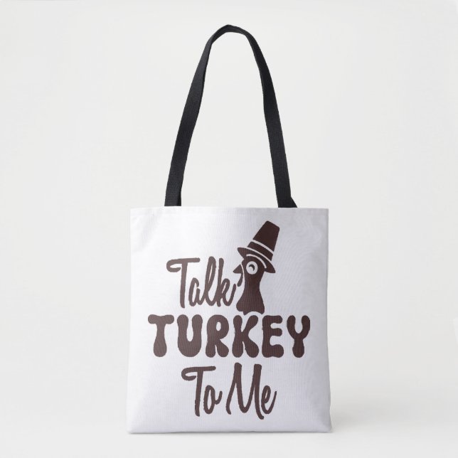 Bolsa Tote Ação de Graças (Frente)