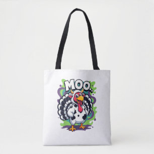 Bolsa Tote Ação de Graças da Moo Turca - Bonita Turquia Mo