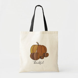 Bolsa Tote Ação de Graças de Pumpkins Autumn Harvest