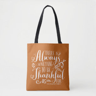 Bolsa Tote Ação de Graças Laranja Sempre Agradável