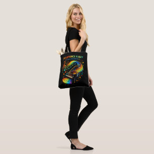 Bolsa Tote Aceitação é a Chave Conscientização do Autismo