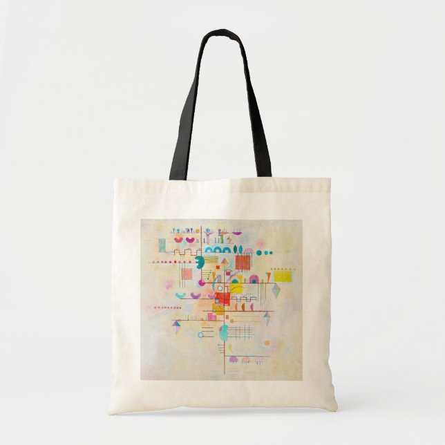 Bolsa Tote Acento Gentil, Wassily Kandinsky (Frente)