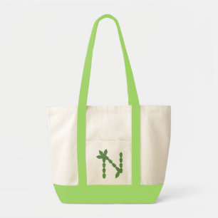 Bolsa Tote Acessórios de Ilustração da Série de Tema Natureza