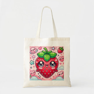 Bolsa Tote Acessórios do saco de doação de morango