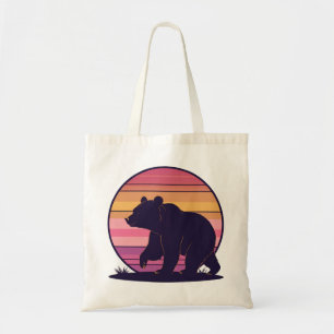 Bolsa Tote Acorde-se - Socorro Retro Urso Engraçado