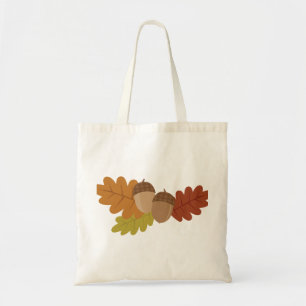 Bolsa Tote Acorn Leaves