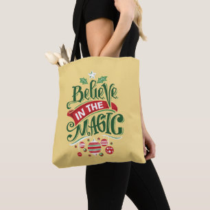 Bolsa Tote Acredite na Tipografia de Natal Mágica