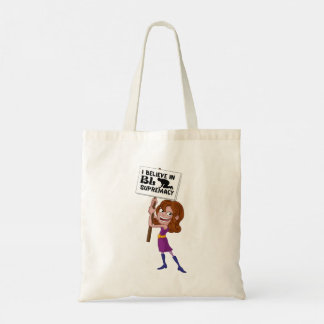 Bolsa Tote Acredito no presente de meme supremo para fujoshi 