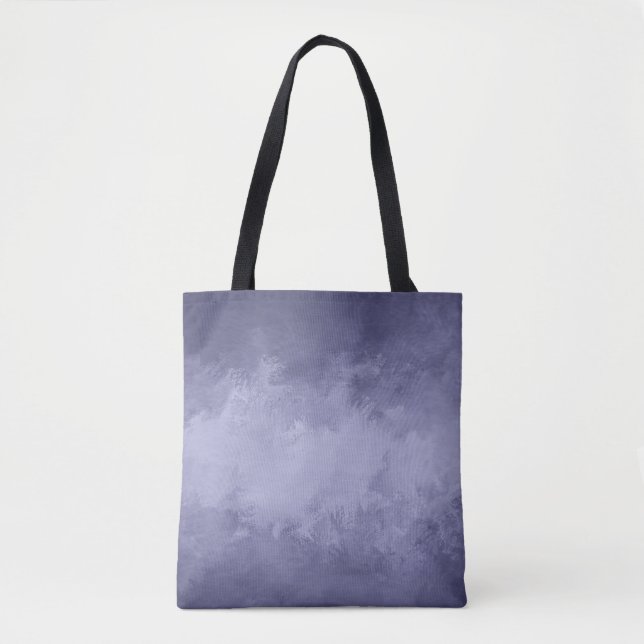 Bolsa Tote acrílico azul de selênio de textura (Frente)