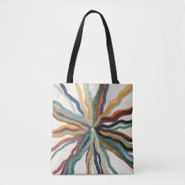 Bolsa Tote Acrylic Painting 