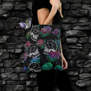 Bolsa Tote Açúcar - Rosa Azul Legal Royal Sapphire Grunge
