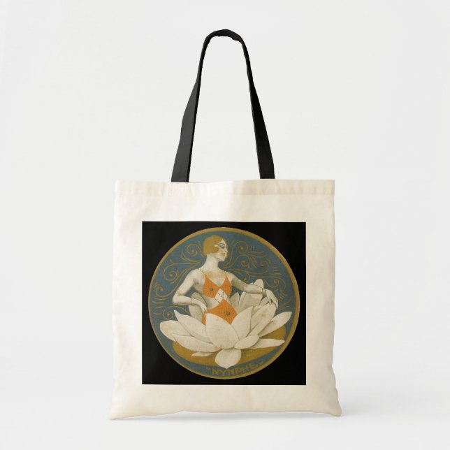 Bolsa Tote Ad. Cosmética de Flor de Água (Frente)