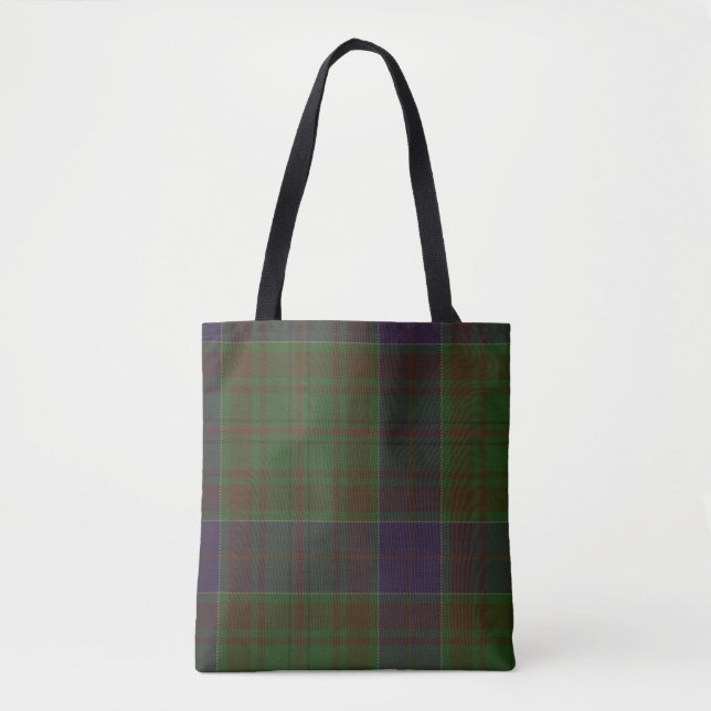 Bolsa Tote Adams Clan Tartan (Frente)