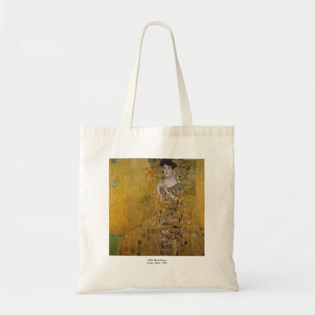 Bolsa Tote Adele Bloch Bauer por Gustavo Klimt (Frente)
