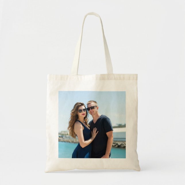 BOLSA TOTE ADICIONAR FOTO AO BOLSA, PERSONALIZAR (Frente)