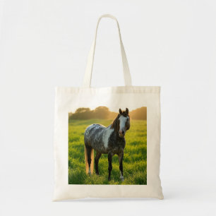 Bolsa Tote Adicionar Foto de Cavalo Personalizar