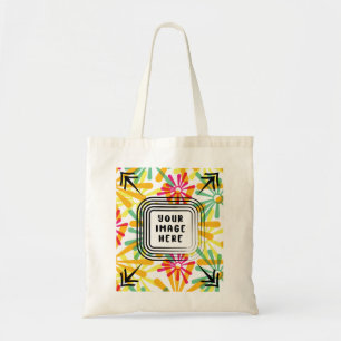 Bolsa Tote Adicionar seu próprio modelo de foto de imagem per