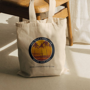 Bolsa Tote Adicione o logotipo da sua empresa ao site de negó