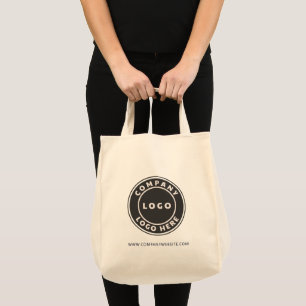 Bolsa Tote Adicione o logotipo da sua empresa Site de negócio