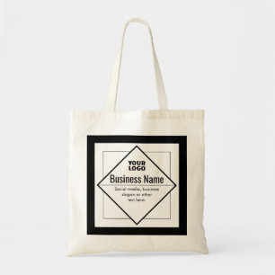 Bolsa Tote Adicione o Seu Logotipo Modelo Personalizável