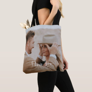 Bolsa Tote Adicione Sua Própria Foto Personalizada